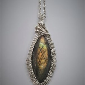 labradorite necklace