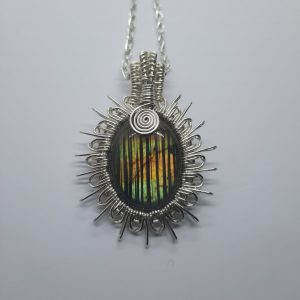Labradorite necklace Papacho Anden Art