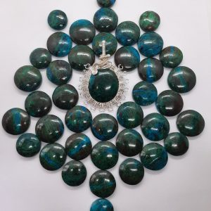 chrysocolla gemstone necklace