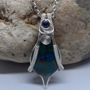 chrysocola necklace